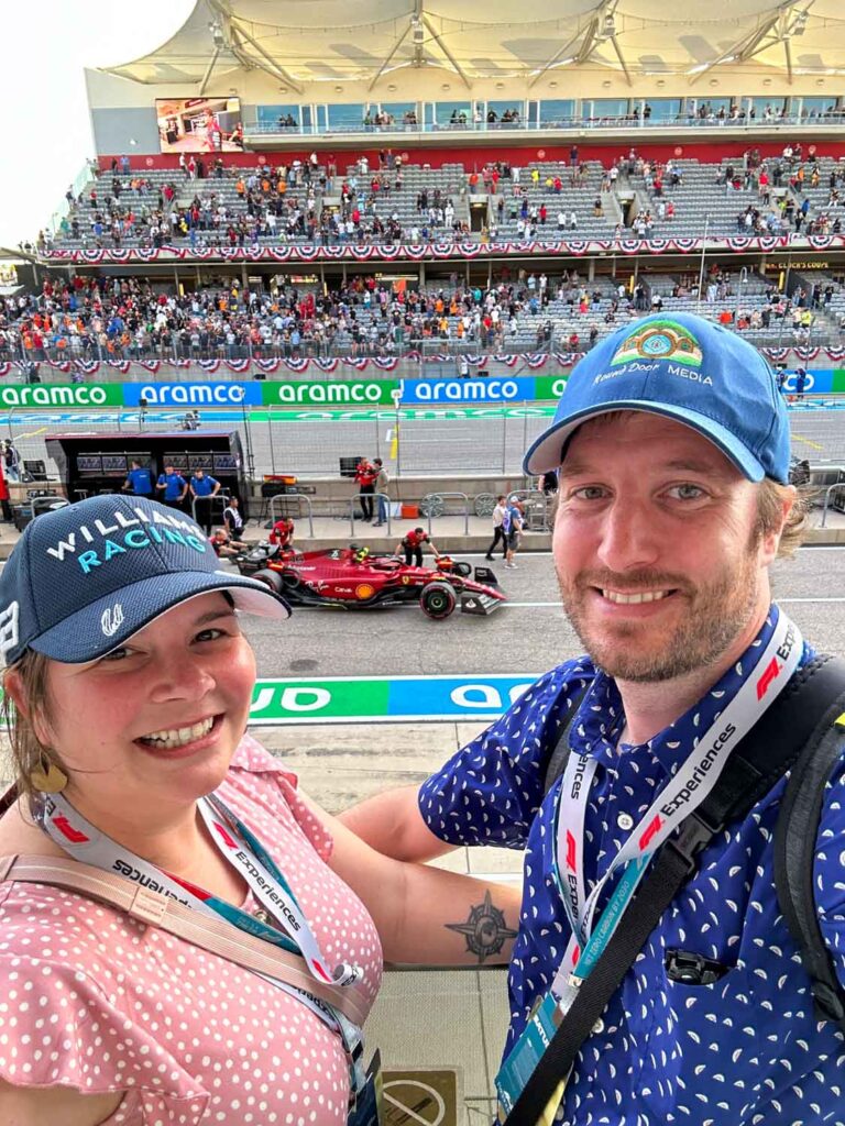 Amanda at Elliot at COTA
