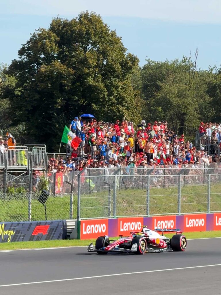 Ferrari at the Italian Grand Prix 2025