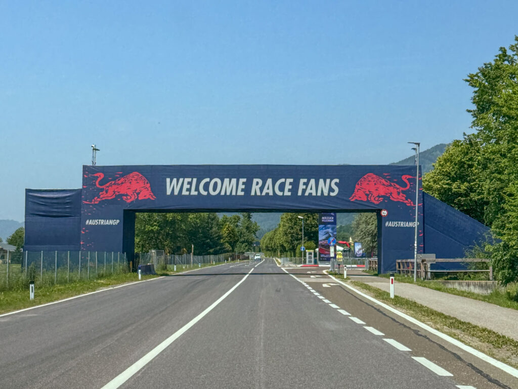 Red Bull Ring entrance