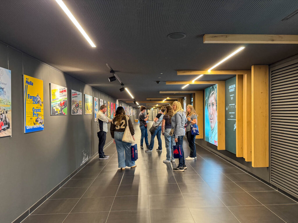 Walk of Legends during Red Bull Ring track tour