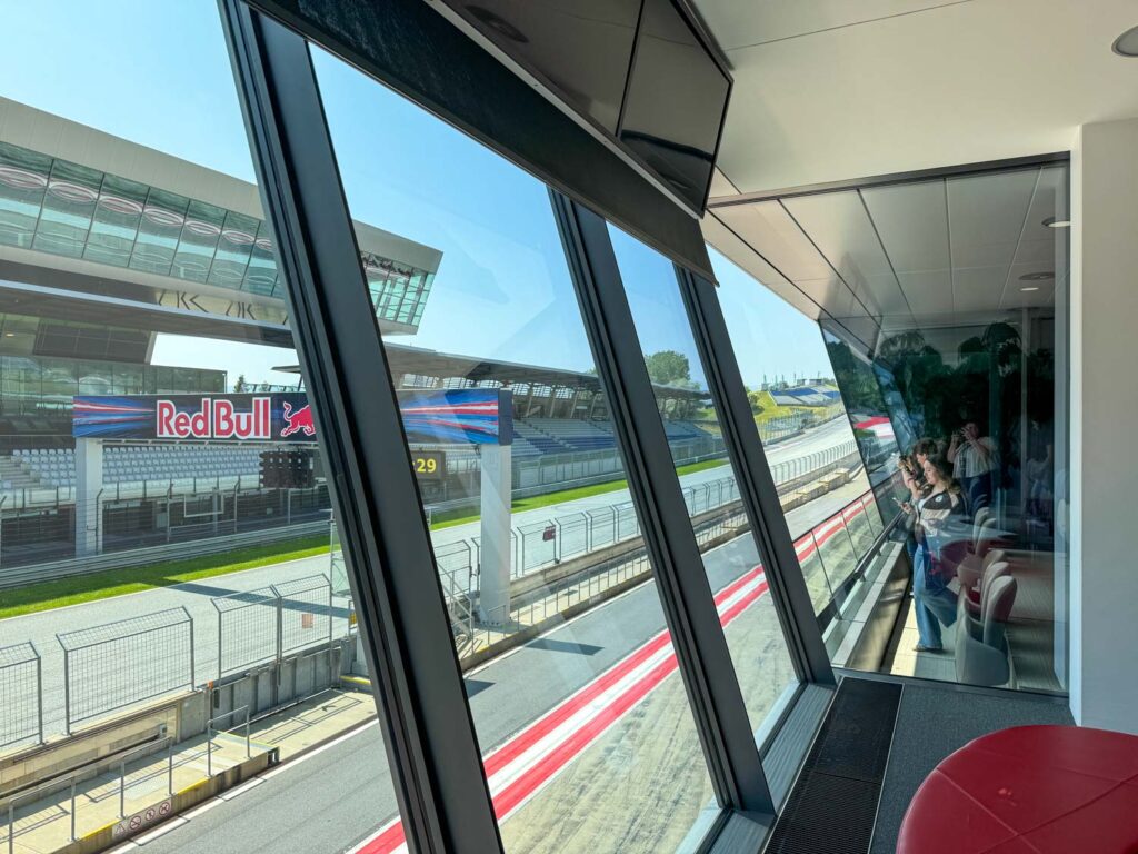 Red Bull Ring hospitality suite