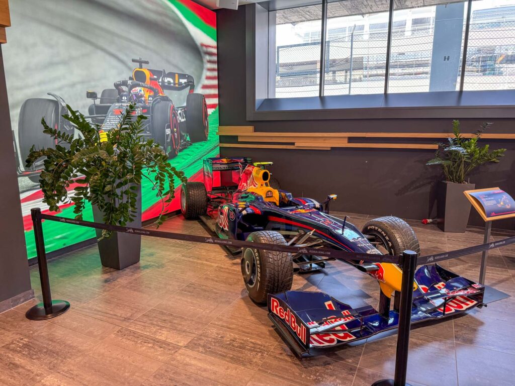 F1 car on display at Red Bull Ring