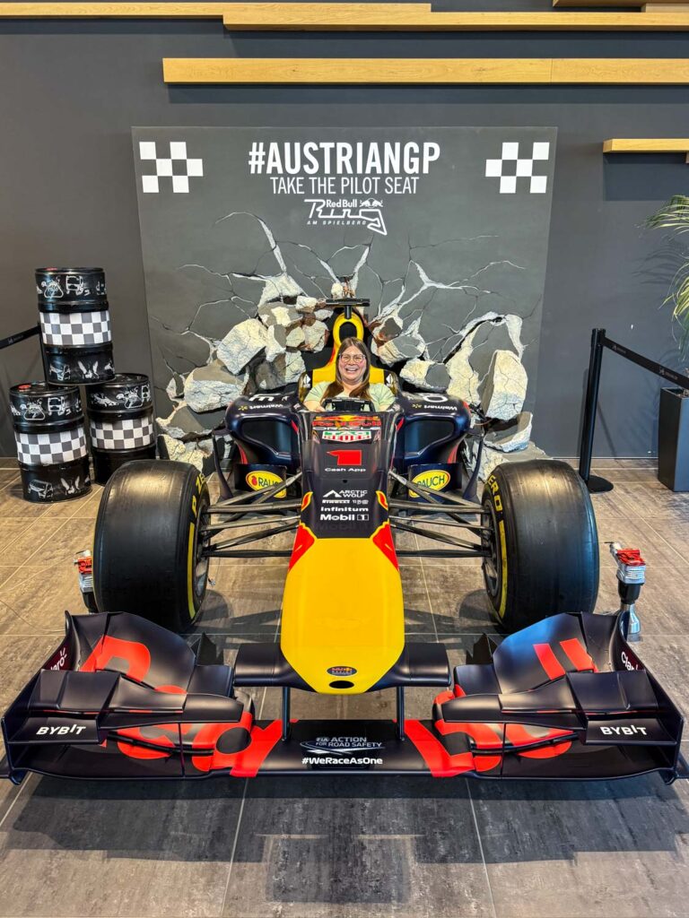 Red Bull Ring track tour photo op