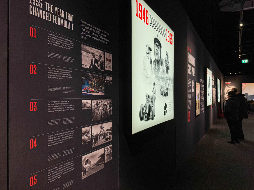 F1 Exhibition display