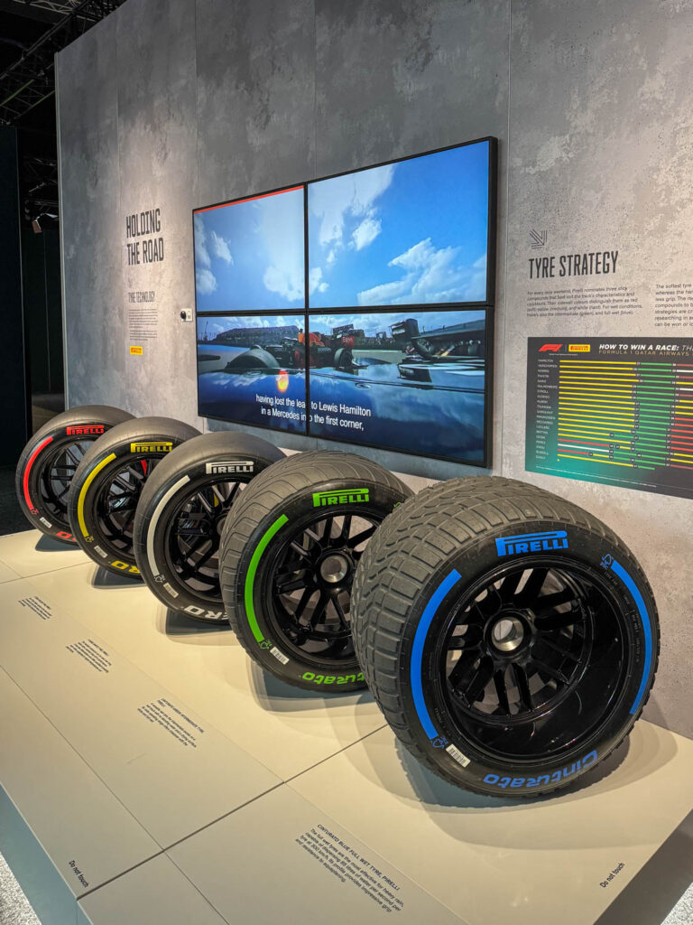 F1 Exhibition tires