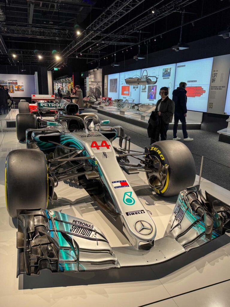 F1 Exhibition Mercedes car