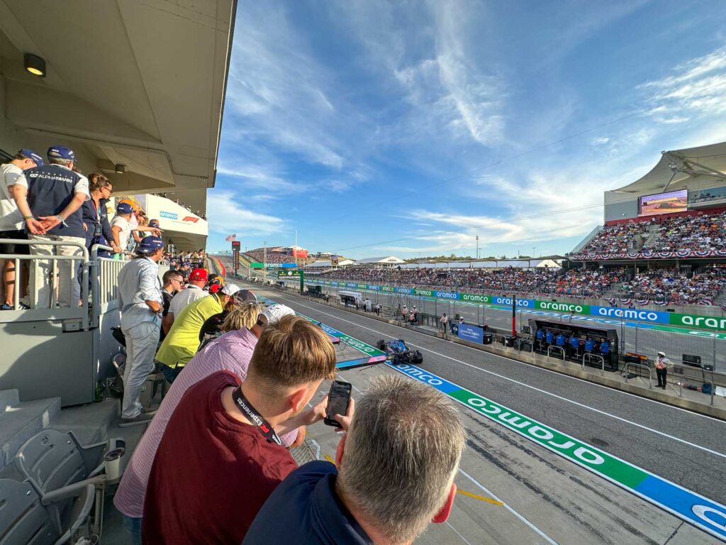 Formula 1 Paddock Club in Austin, Texas