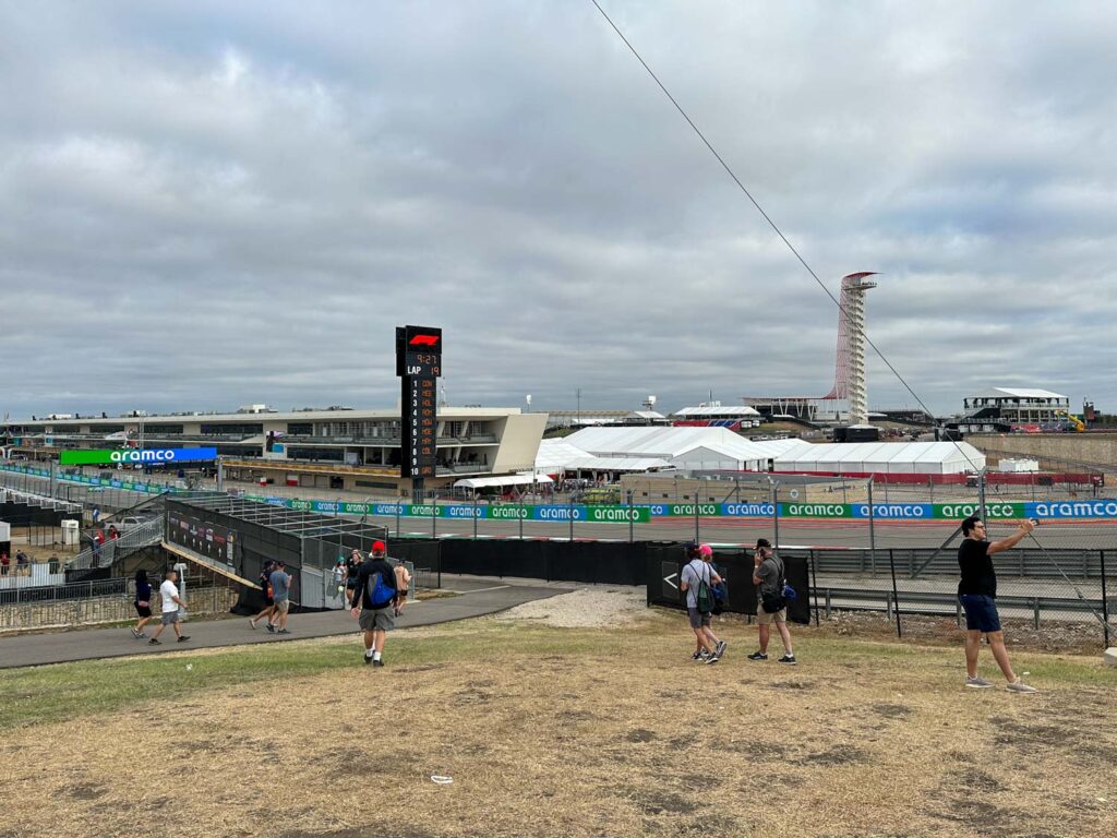 Turn 1 at COTA