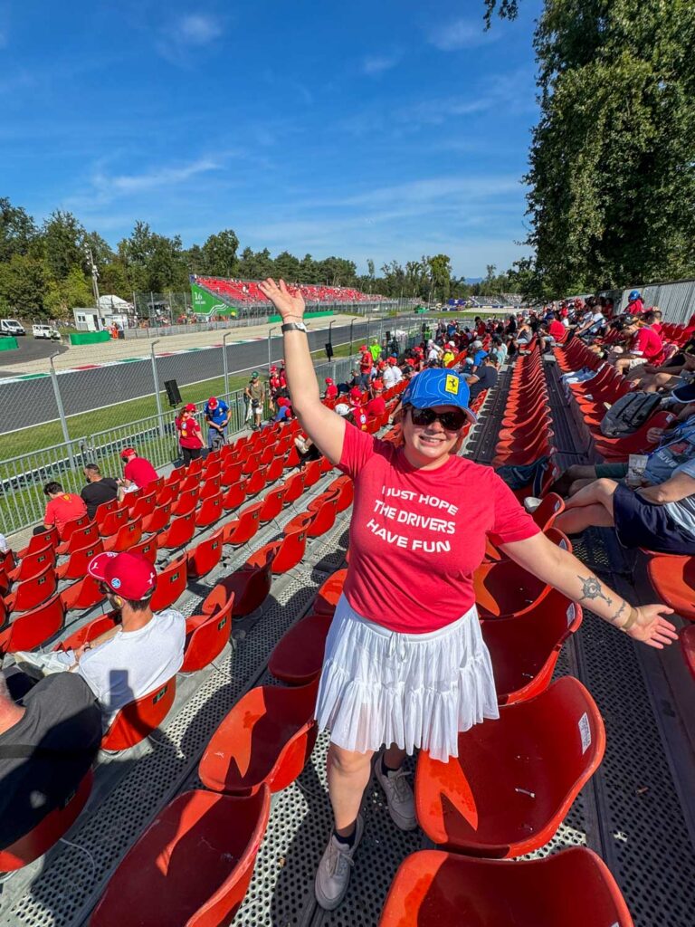 Amanda at Monza