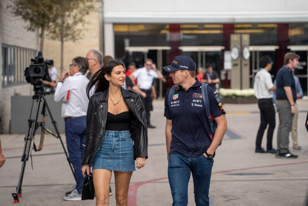 Kelly Piquet and Max Verstappen