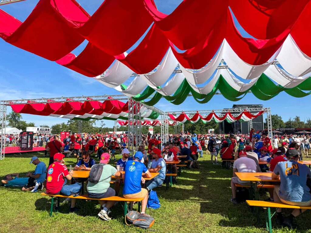 Monza race fan zone