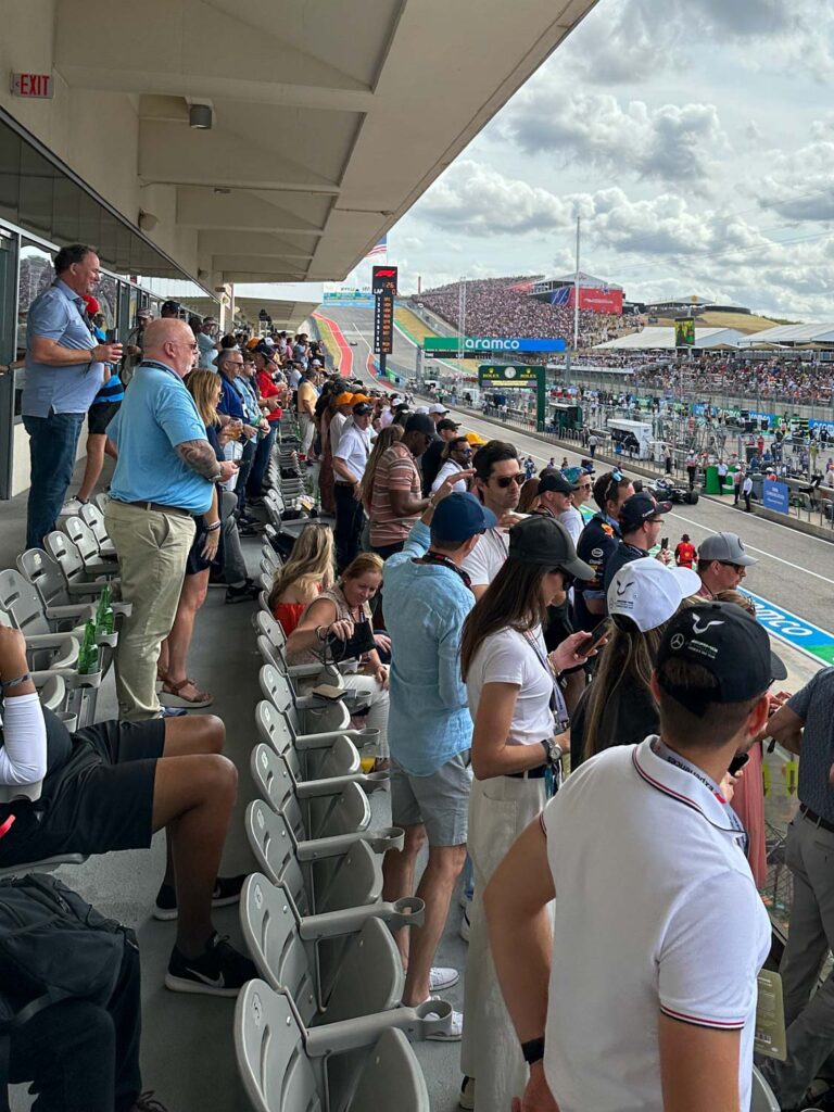Paddock Club grandstand