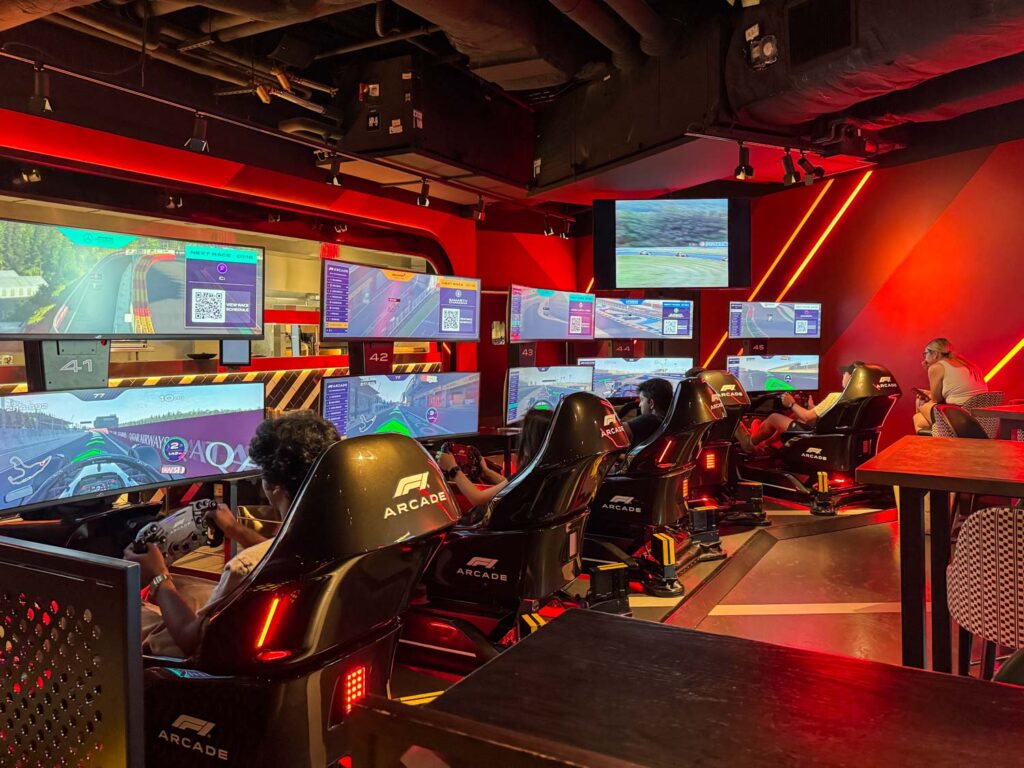 F1 Arcade Boston | F1 Arcade review