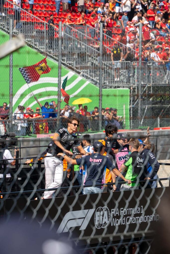 Italian Grand Prix 2025 drivers parade