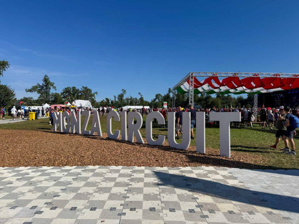 Monza Circuit sign