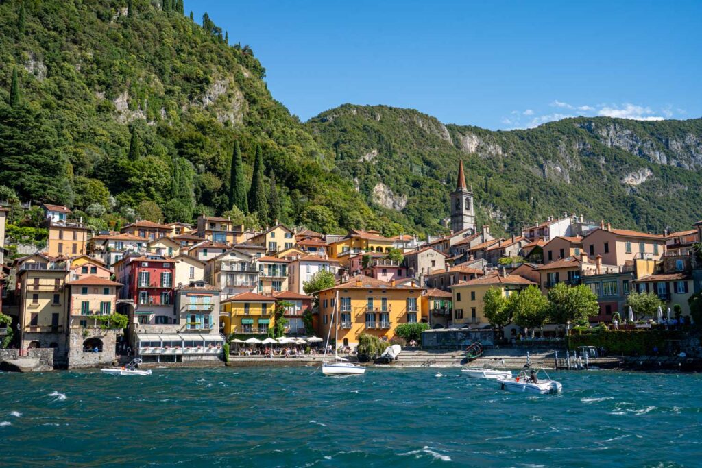 Varenna from the water