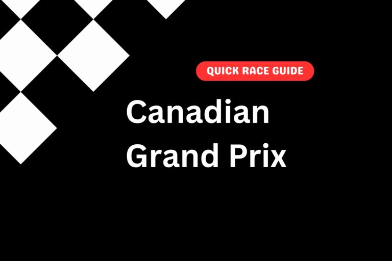 Canadian Grand Prix race guide