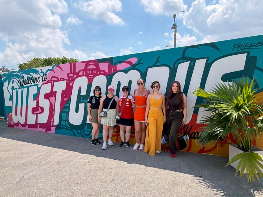 Off to the Races girls at Miami West Campus
