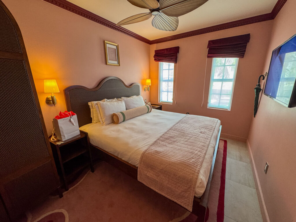 Esme Hotel room in Miami