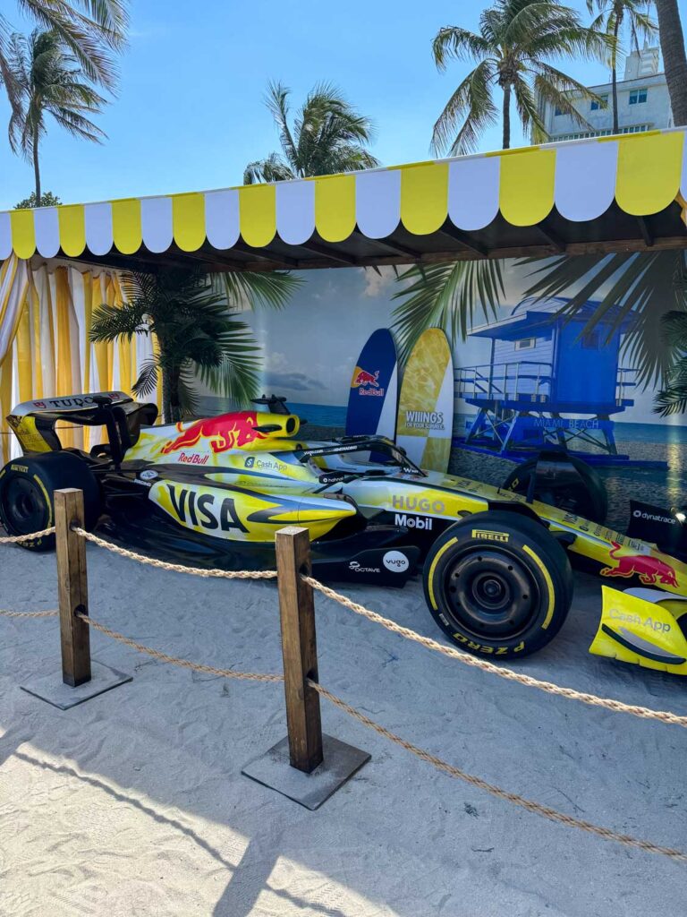 VCARB Miami show car