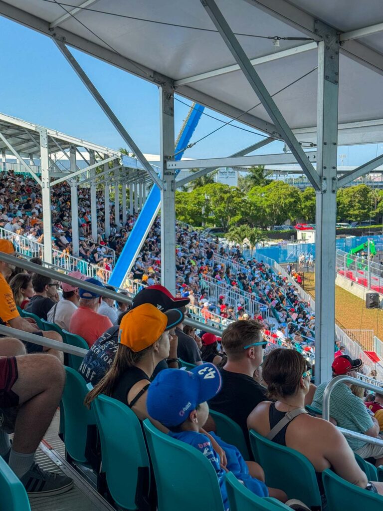 Miami GP Turn 8 Marina Grandstand