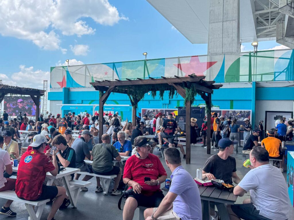 Hard Rock Stadium during Miami Grand Prix