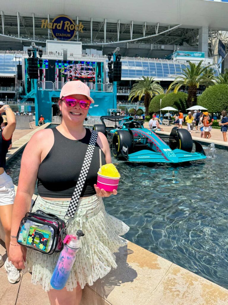 Amanda at Miami Grand Prix