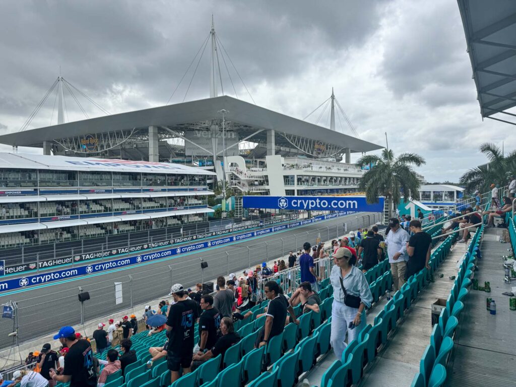 Miami International Autodrome starting grid