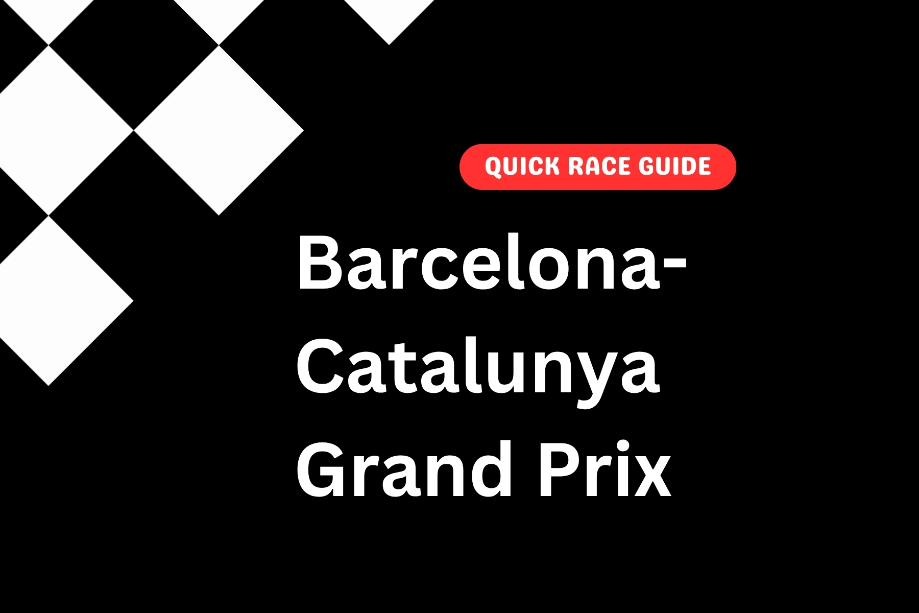 Barcelona-Catalunya Grand Prix race guide