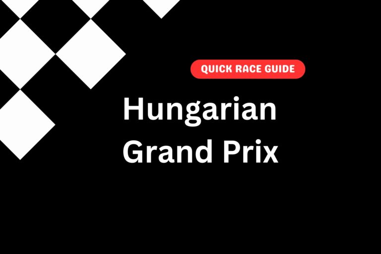 Hungarian Grand Prix race guide